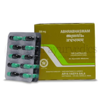 Kottakkal Arya Vaidya Sala Abhrabhasmam 200 mg - 100 Capsula