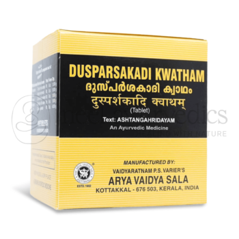 Kottakkal Arya Vaidya Sala Dusparsakadi kwatham Tabletaleta - 100 Tableta