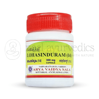 Kottakkal Arya Vaidya Sala Lohasinduram (14) 300 mg Capsulaula