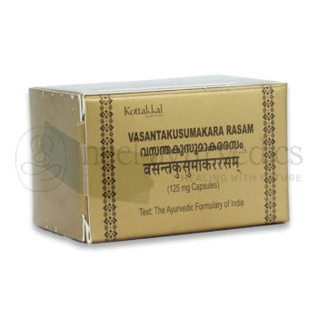 Kottakkal Arya Vaidya Sala Vasantakusumakararasam 125 mg Capsulaula - 10 Capsula