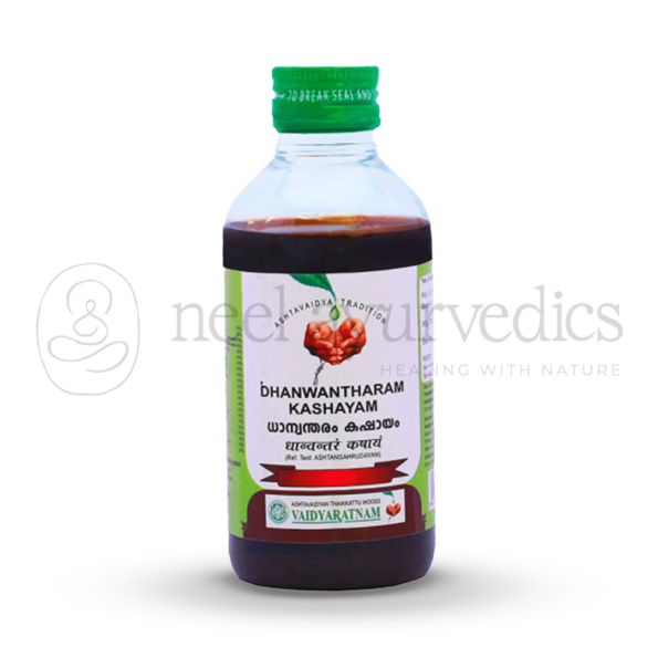 Vaidyaratnam Dhanwantharam Kashayam