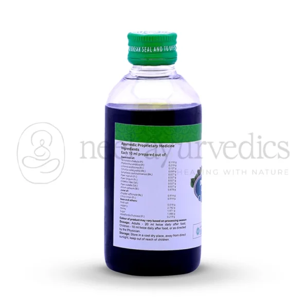 Vaidyaratnam Digestol Syrup