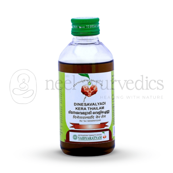 Vaidyaratnam Dinesavalyadi Kera Thailam