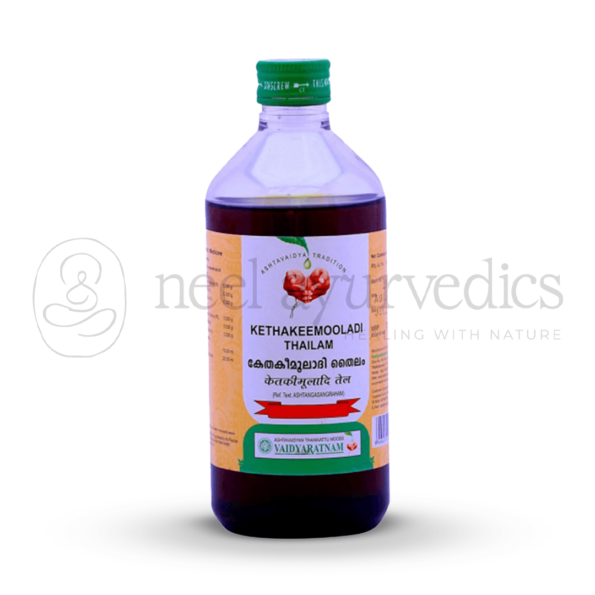 Vaidyaratnam Kethakeemooladi Thailam