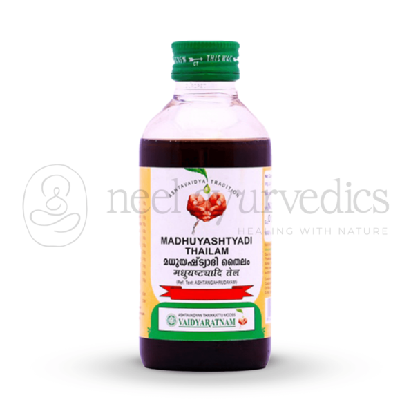Vaidyaratnam Madhuyashtyadi Thailam