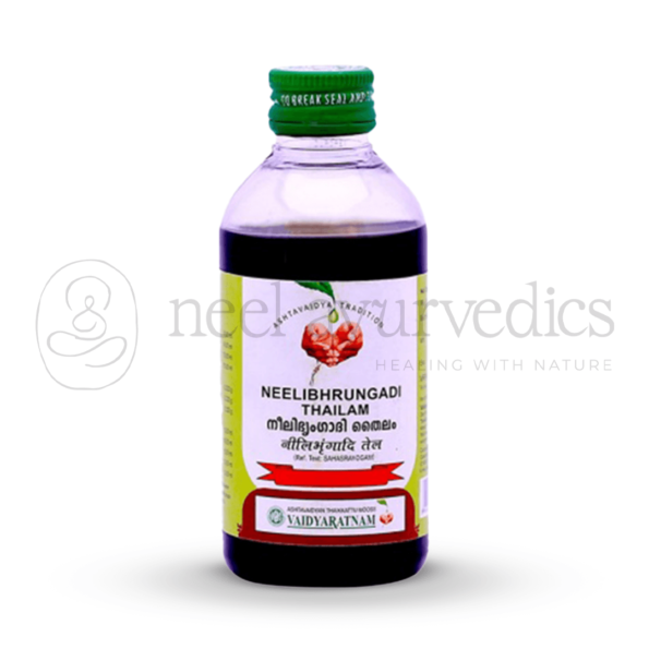 Vaidyaratnam Neelibhringadi Thailm