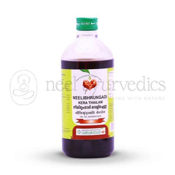 Vaidyaratnam Neelibhrungadi Kera Thailam