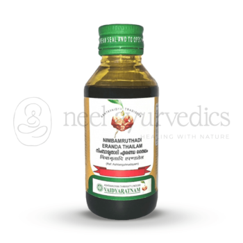 Vaidyaratnam Nimbamrithadi Eranda Thailam