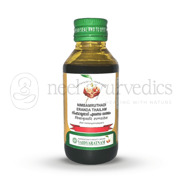 Vaidyaratnam Nimbamrithadi Eranda Thailam