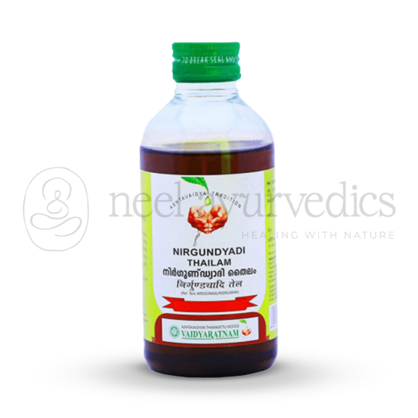 Vaidyaratnam Nirgundyadi Thailam