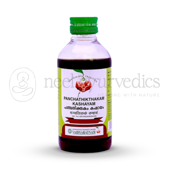 Vaidyaratnam Panchthikthakam Kashayam