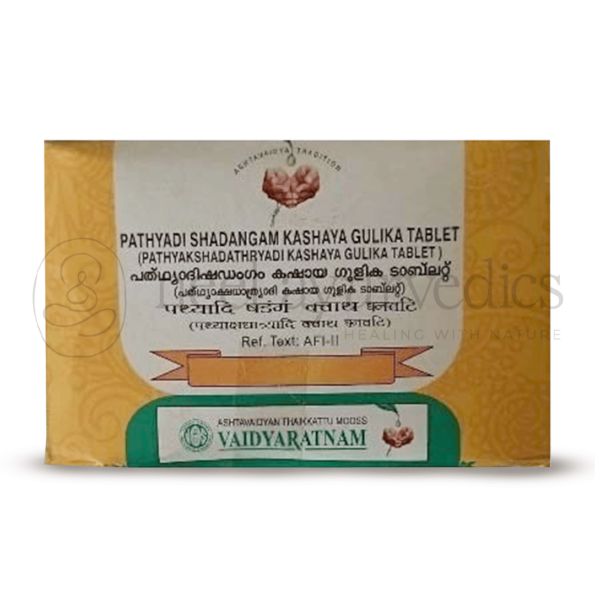 Vaidyaratnam Pathyadishadangam Kashaya Gulika Tablets
