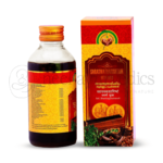 Vaidyaratnam Saraswatharishtam mit Gold – 200 ml-1