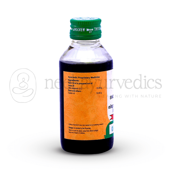 Vaidyaratnam Sinduvarairanda Thailam