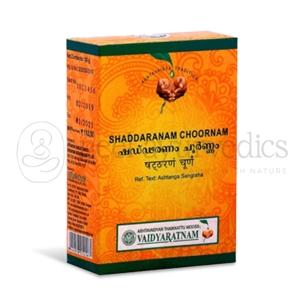Vaidyaratnam shaddaranam Choornam