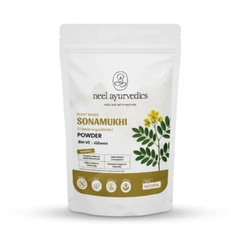 Neel Ayurvedics Sonamukhi (Cassia augustifolia) en polvo