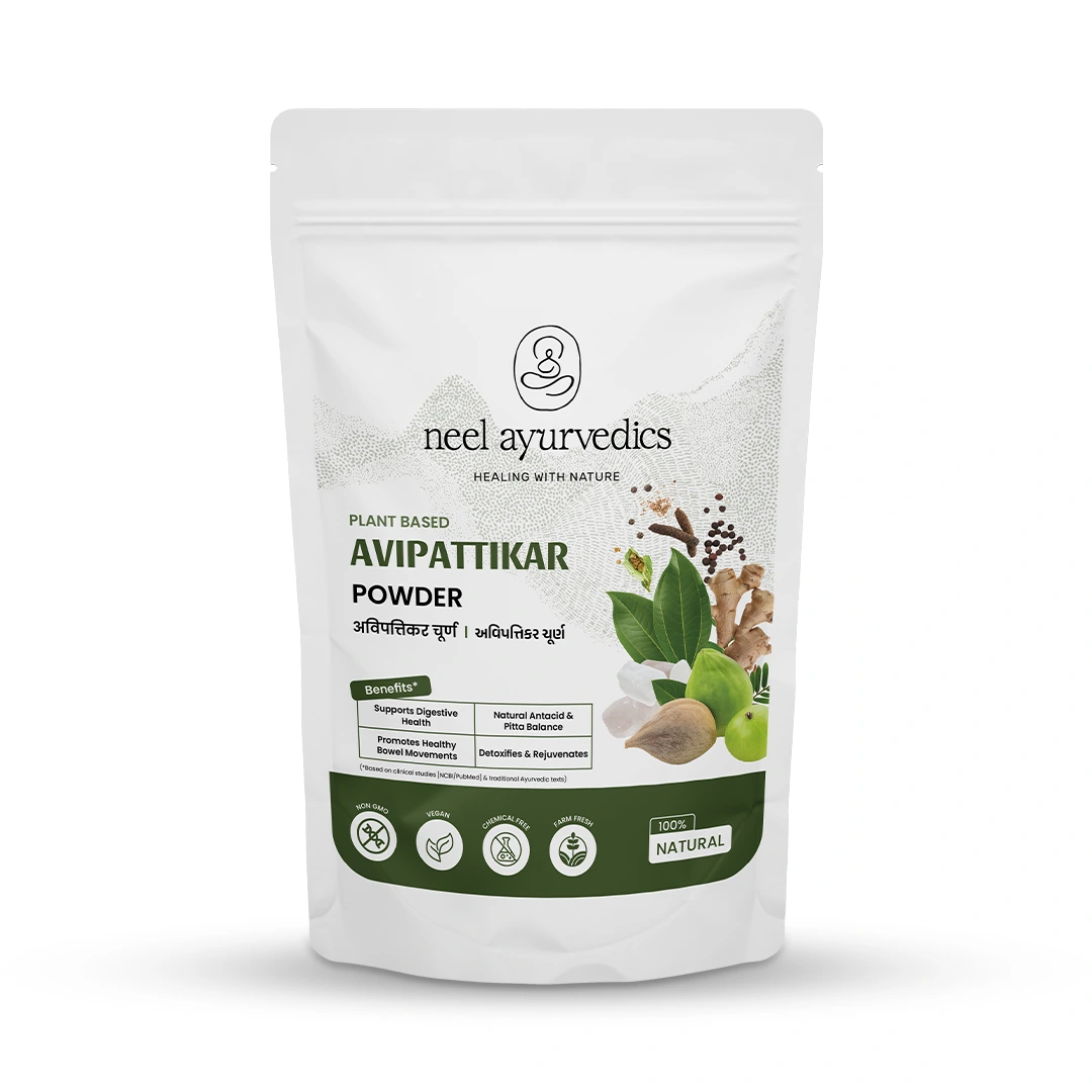 1 avipattikar powder mockup Neel Ayurvedics Avipattikar Polvo