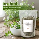 Brahmi Whole Herbs Mockup