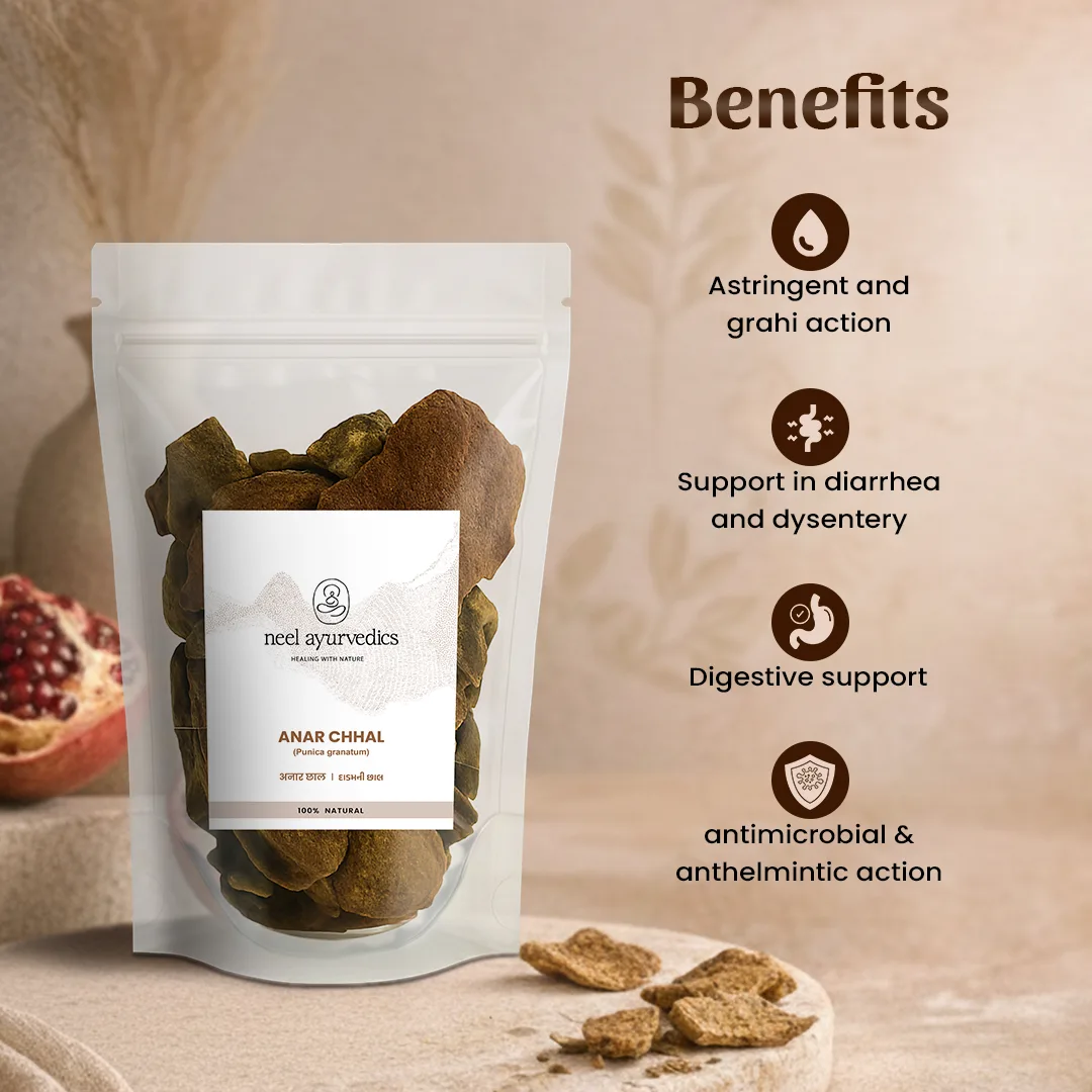 3 Anar Chhal Benefits