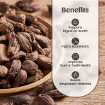 Big Elaichi Whole Herbs Mockup Png