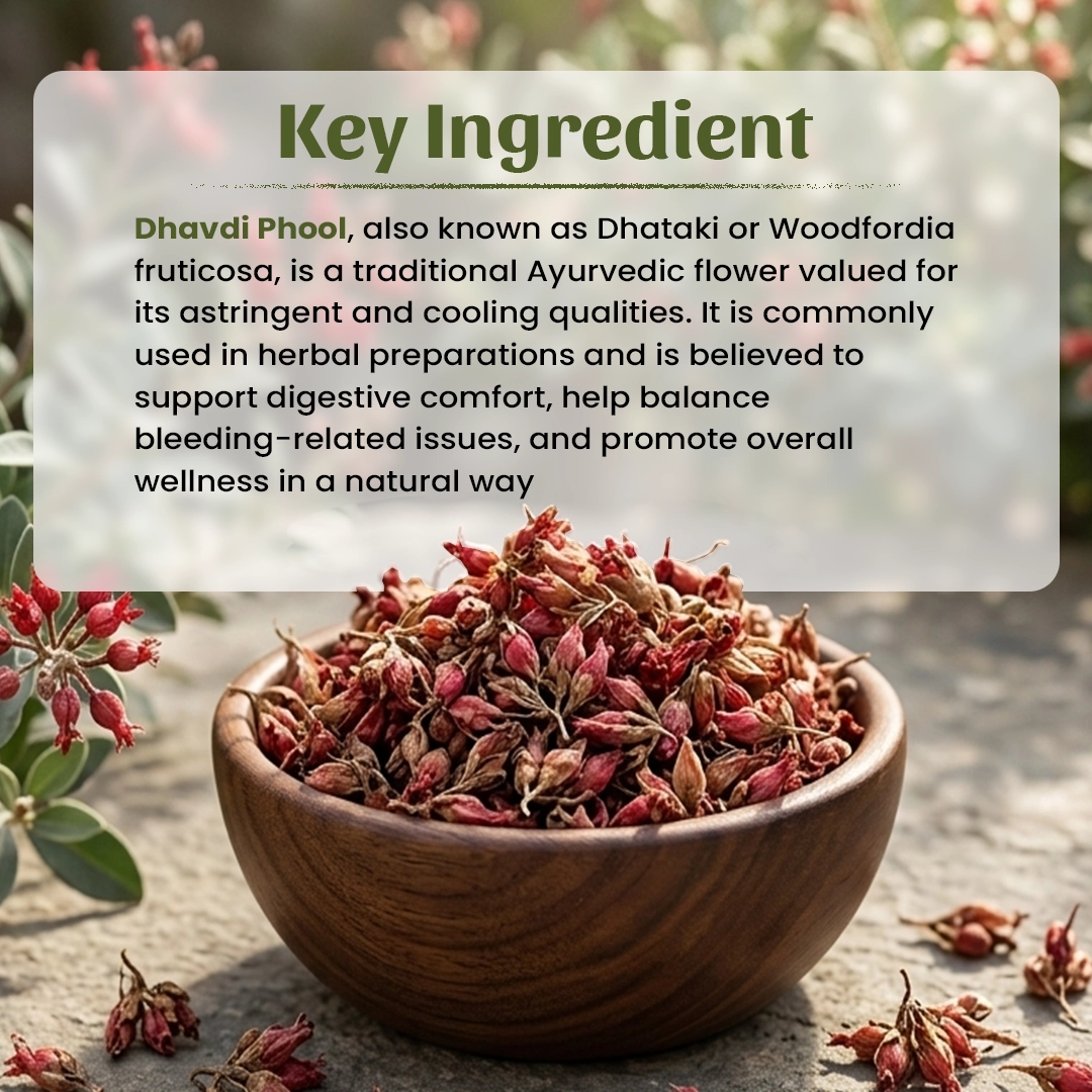 4 Dhavdi Phool Powder Ingradient