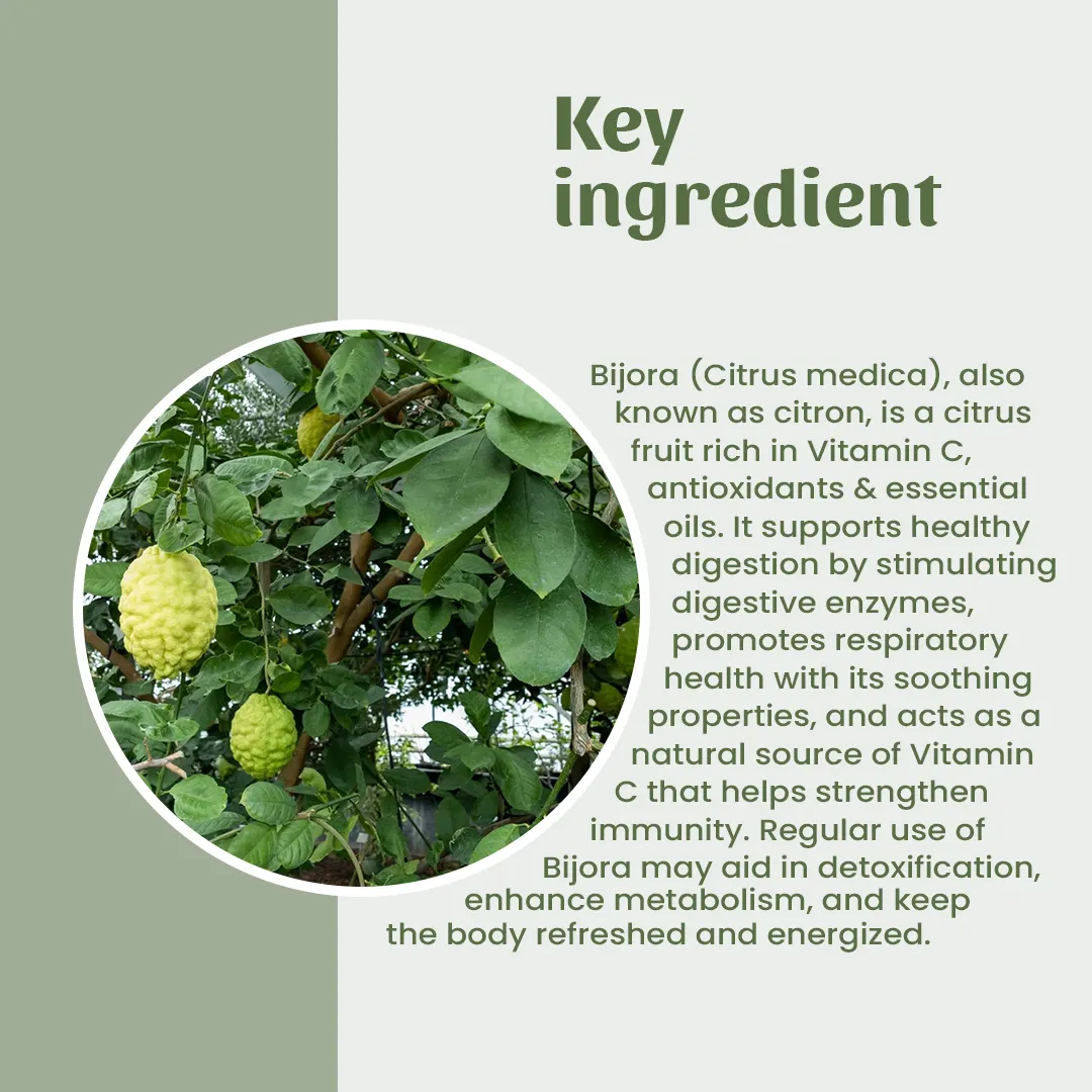 4 bijora powder ingredient