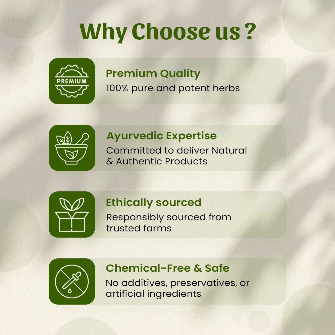 5 Bael Leaves Why Choose us