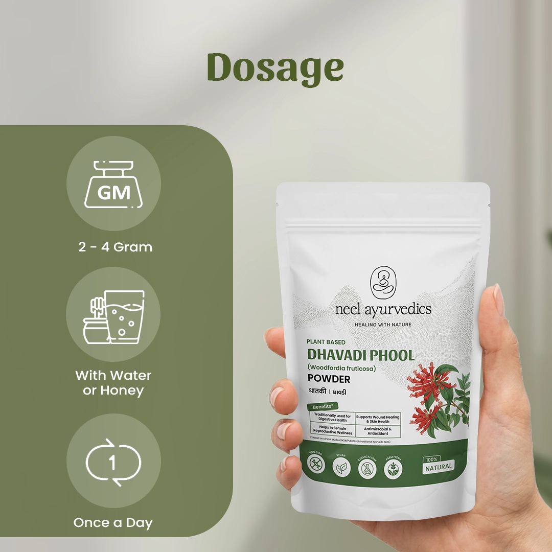 5 Dhavdi Phool Powder Dosage
