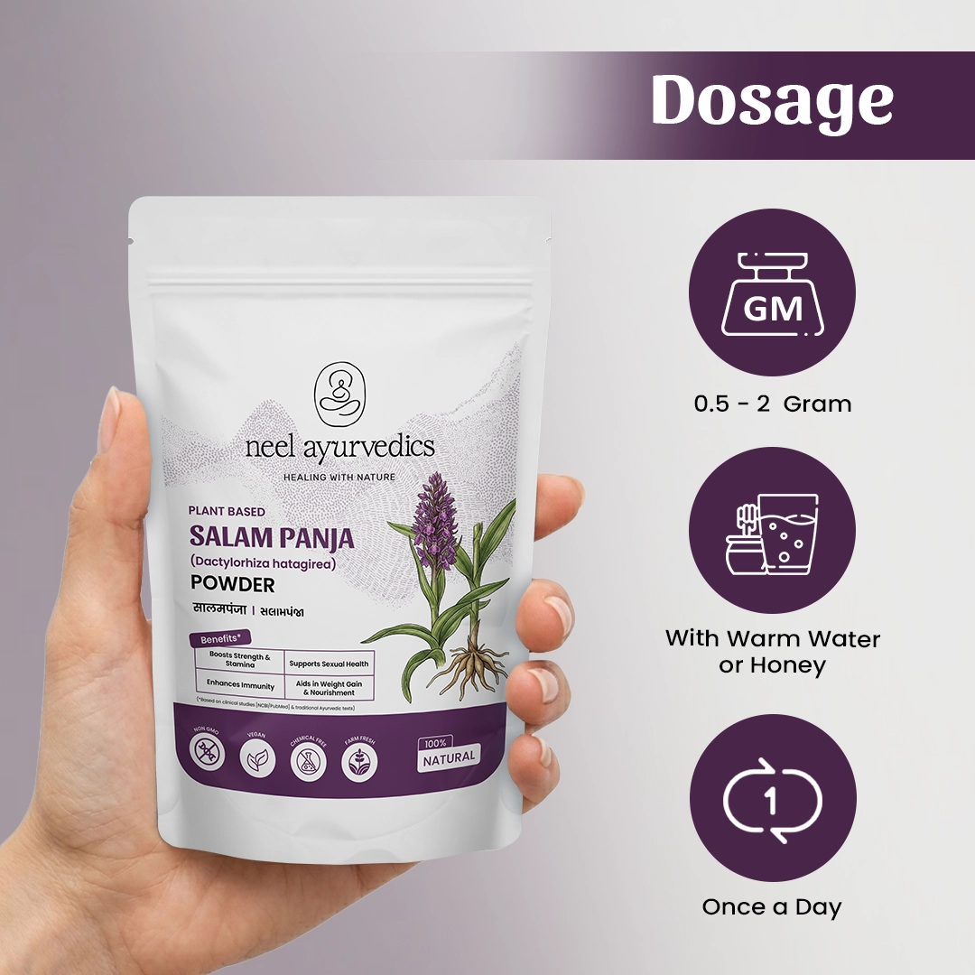 5 Salam Panja powder use