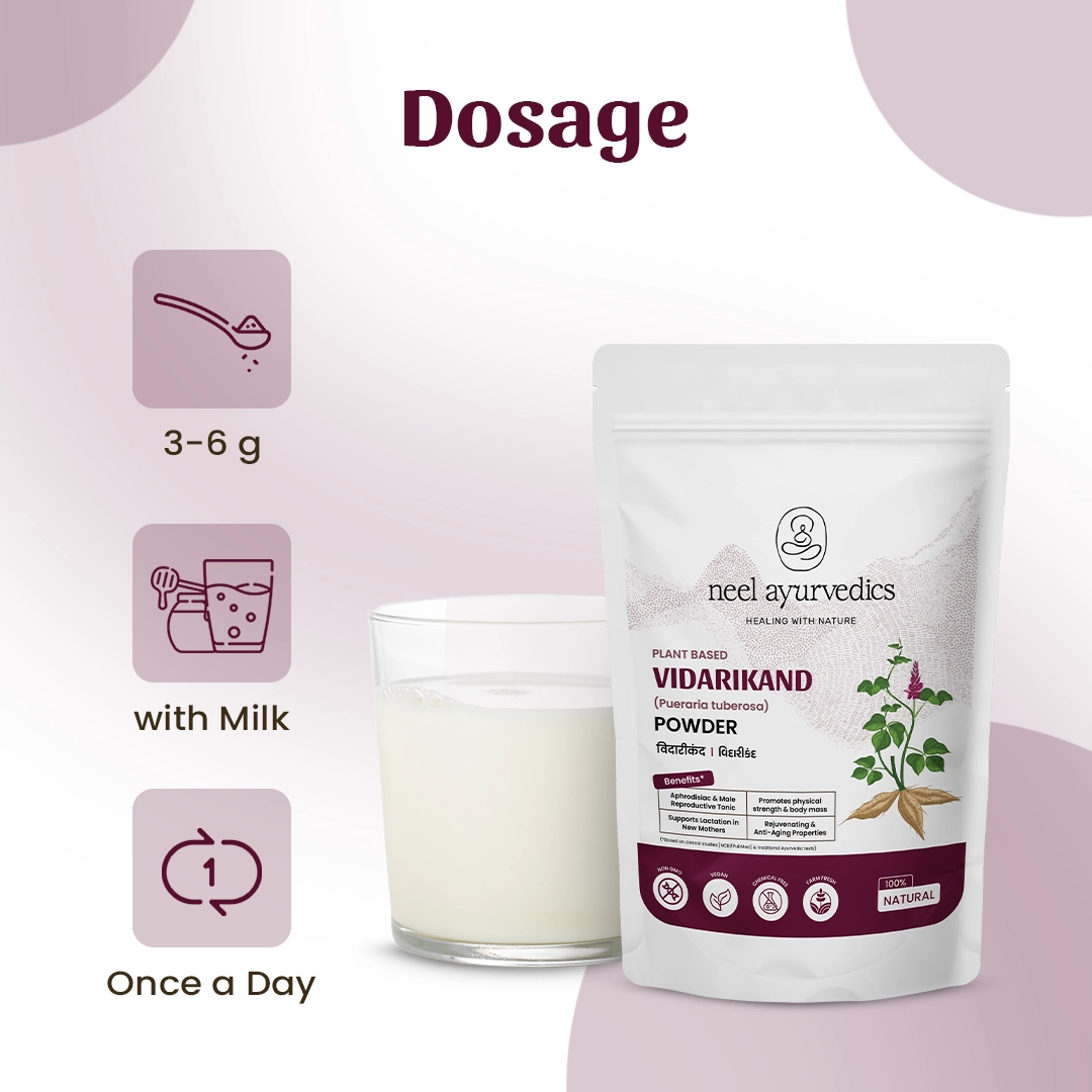 5 Vidarikand Powder Dosage