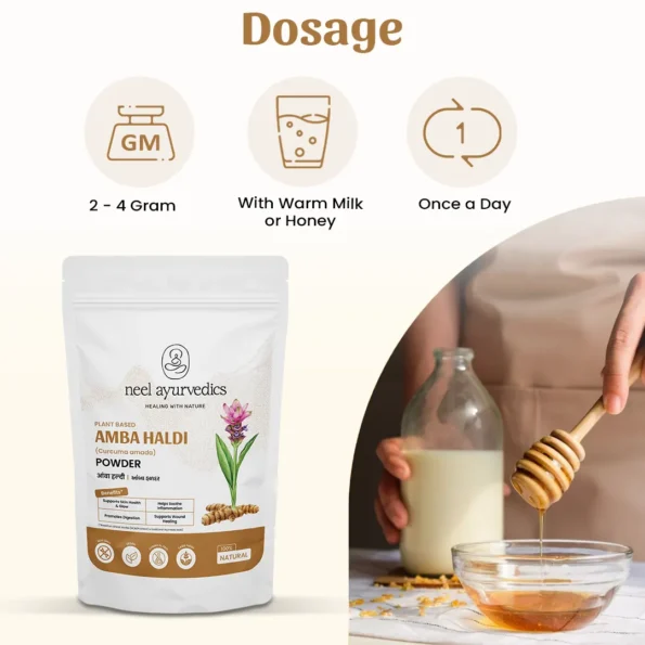 5 amba haldi powder dosage