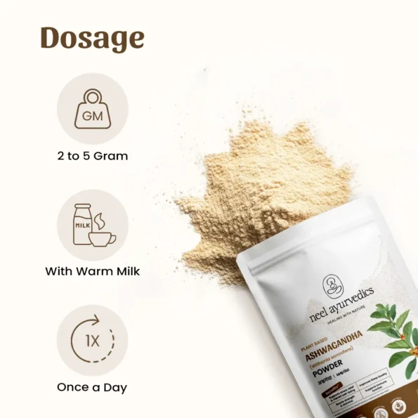5 ashwagandha powder dosage