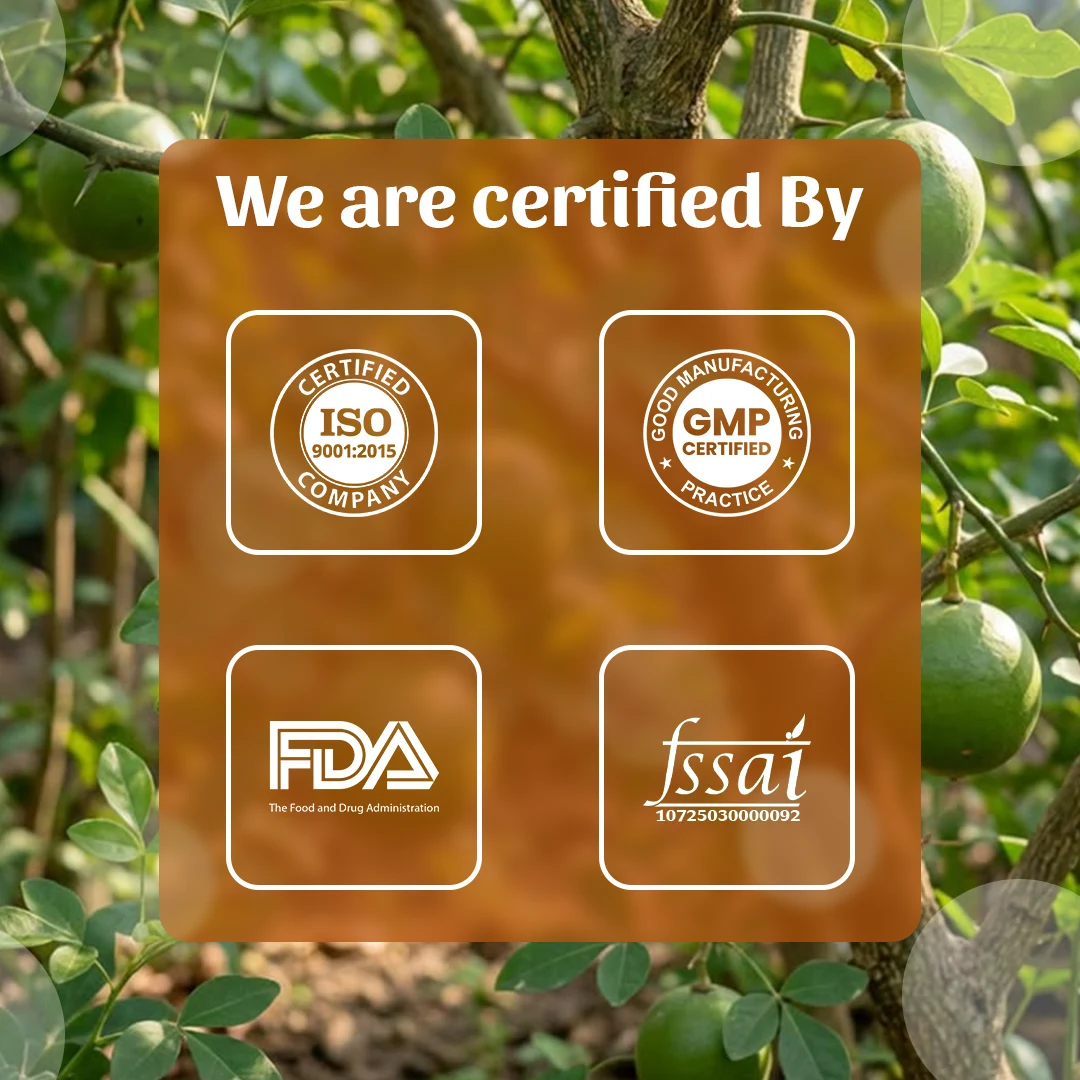 6 Bael Giri We are certified By