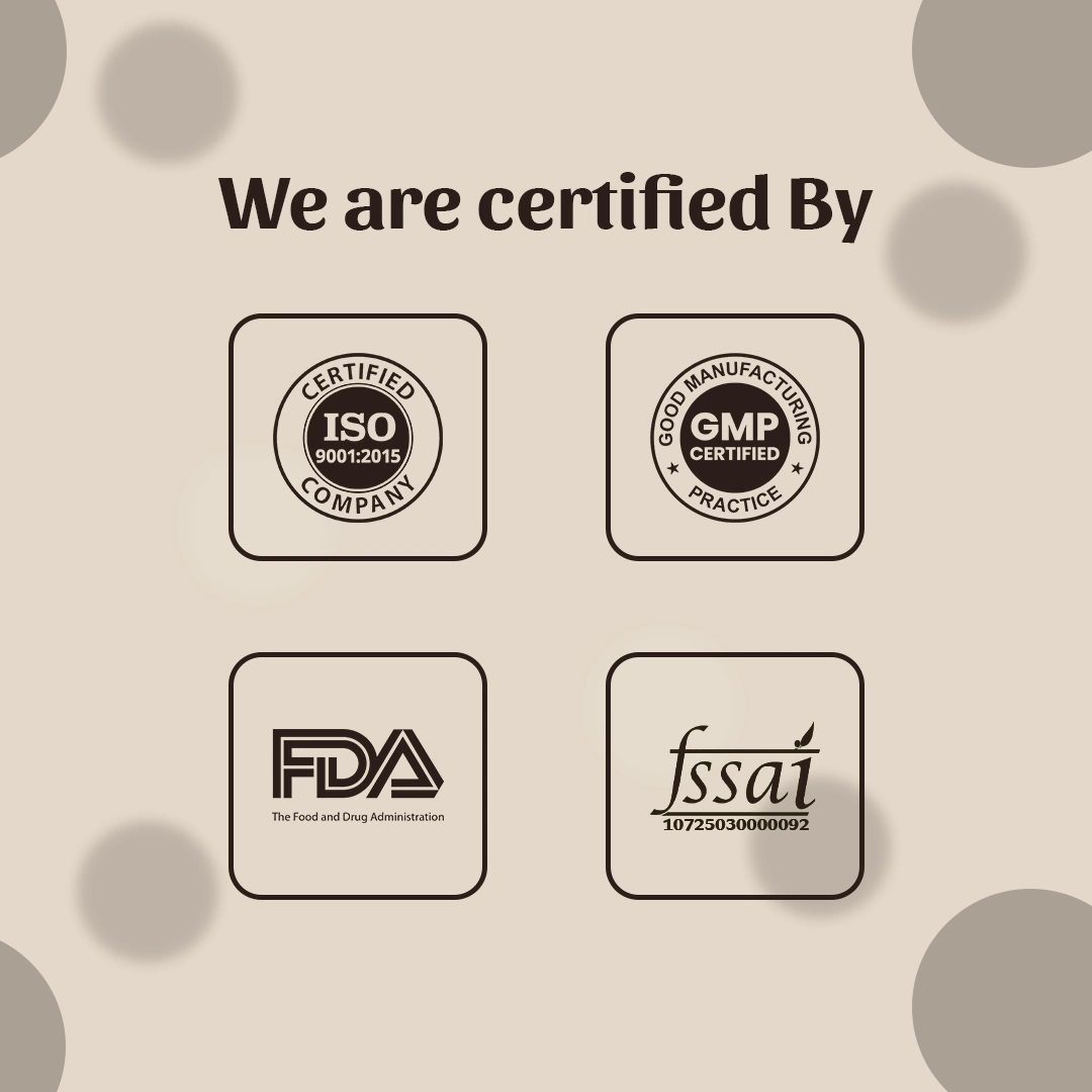 6 Bakuchi We are certified By