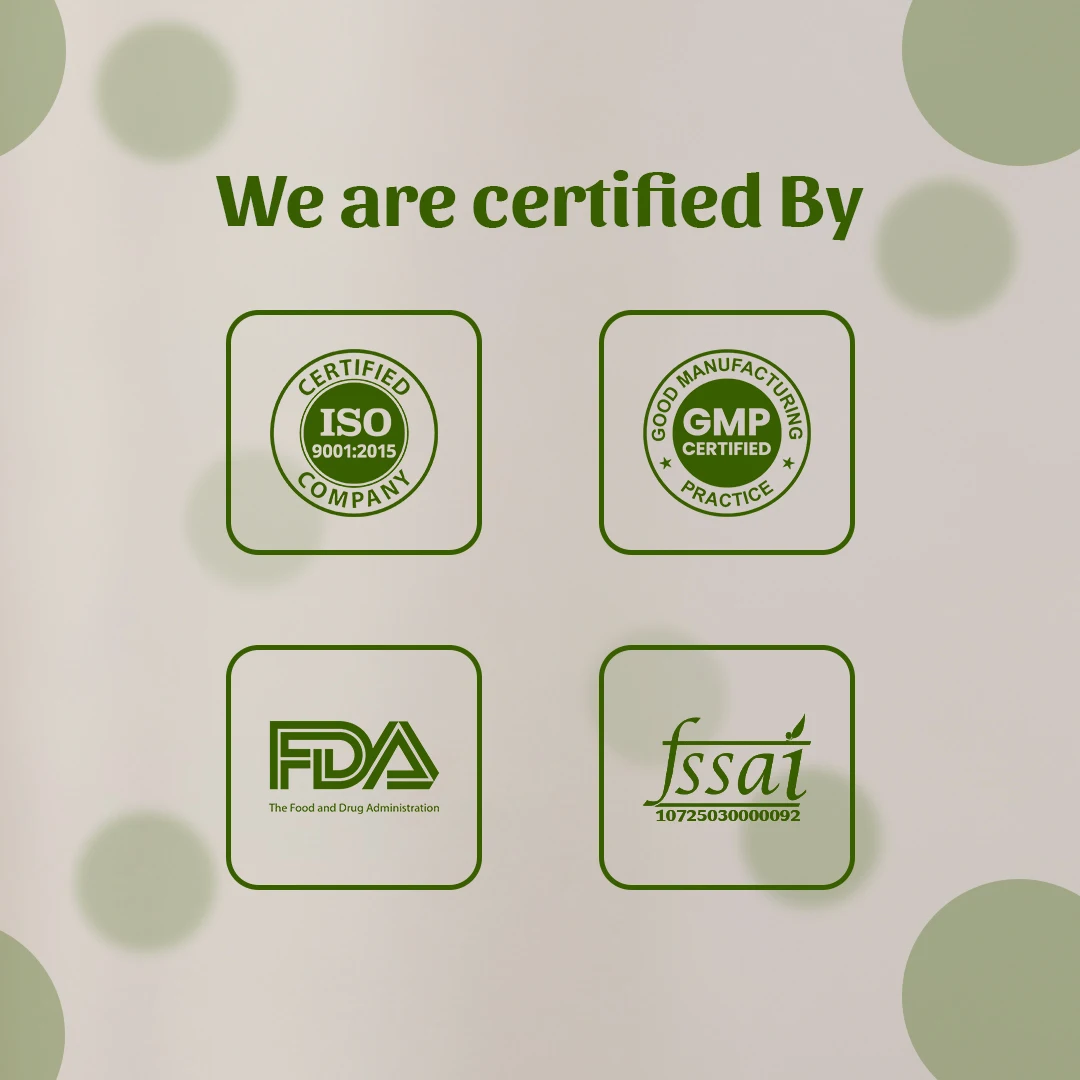 6 Himej We are certified By Neel Ayurvedics Himej