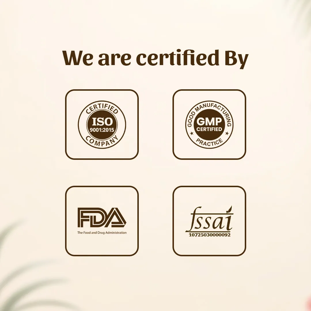6 Jaiphal We are certified By Neel Ayurvedics Jaiphal