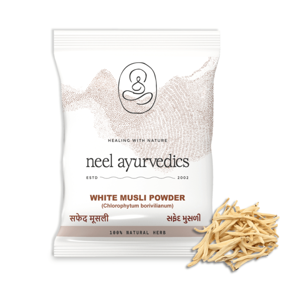 Neel Ayurvedics Musli Churna blanca