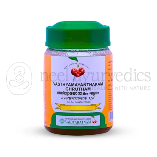 Vaidyaratnam Vasthyamayanthakam Ghrutham