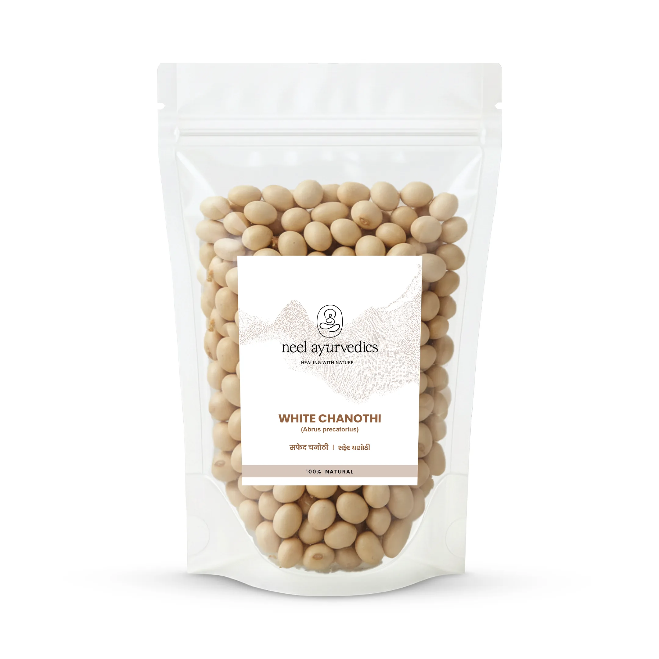 White Chanothi Whole Herbs Mockup