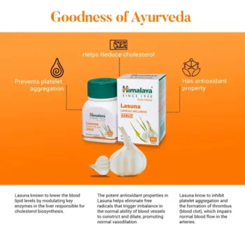Himalaya Lasuna Tablet – 60 Tab