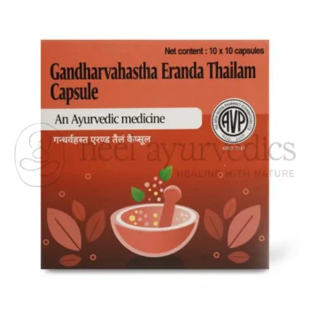 AVP Tabletas Gandharvahastha Eranda Thailam - 100 Tab