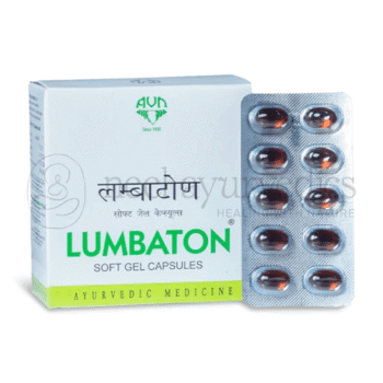 Avn Ayurveda Capsula Soft Gel Lumbaton - 120 Caps