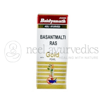 Baidyanath Ras Basant Malti (Sw.Yu.) - 10 Tabs