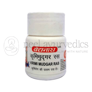 Baidyanath Ras Krimi Mudgar - 40 Tab