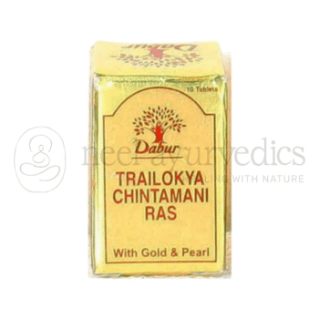 Dabur Ras de Trailokya Chintamani (Oro) - 10 Tab