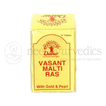 Dabur Vasant Malti Ras (Oro) - 10 Tab