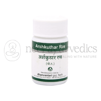 Dhanvantari Arshkuthar Ras Comprimidos/Gramos - 60 Tab