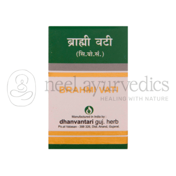 Dhanvantari Brahmi Vati (S.Y) - 10 Tab