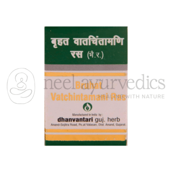 Dhanvantari Bruhat Vat-Chintamani Ras (S.M.Y) - 10 Tab