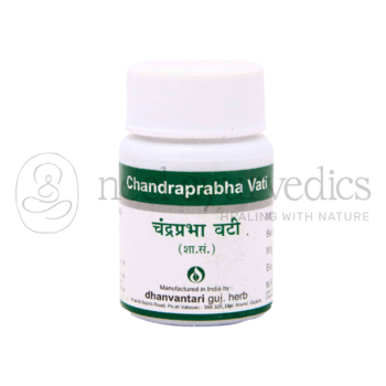 Dhanvantari Chandraprabha Vati Comprimidos/Gramos - 60 Tab